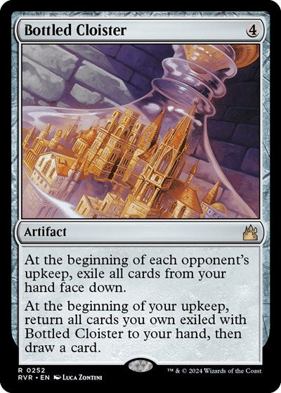 Bottled Cloister RVR #252 (Near Mint Rare) Magic: The Gathering: Ravnica Remastered