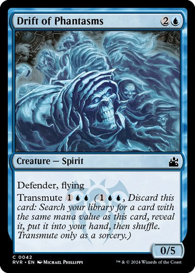 Drift of Phantasms RVR #42 (Near Mint Common) Magic: The Gathering: Ravnica Remastered