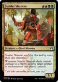 Sunder Shaman RVR #230 (Near Mint Uncommon) Magic: The Gathering: Ravnica Remastered