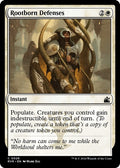 Rootborn Defenses RVR #26 (Near Mint Common) Magic: The Gathering: Ravnica Remastered
