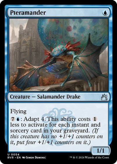 Pteramander RVR #54 (Near Mint Uncommon) Magic: The Gathering: Ravnica Remastered