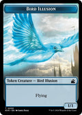 Bird Illusion Token RVR #5 (Near Mint T) Magic: The Gathering: Ravnica Remastered