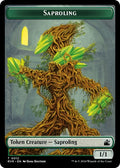 Saproling Token RVR #12 (Near Mint T) Magic: The Gathering: Ravnica Remastered