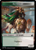 Elf Knight Token RVR #15 (Near Mint T) Magic: The Gathering: Ravnica Remastered