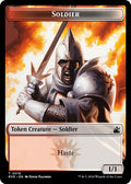 Soldier Token RVR #16 (Near Mint T) Magic: The Gathering: Ravnica Remastered