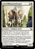 Unyielding Gatekeeper Murders at Karlov Manor MKM #35 (Rare) Magic: The Gathering: