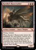 Krenkos Buzzcrusher Foil MKM #136 (Lightly Played Rare) Magic: The Gathering: Murders at Karlov Manor
