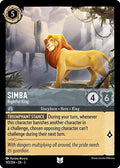 Simba - Rightful King 3 #193/204 (Near Mint Uncommon) Disney Lorcana: Into the Inklands