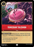 Sumerian Talisman 3 #133/204 (Near Mint Uncommon) Disney Lorcana: Into the Inklands