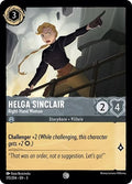 Helga Sinclair - Right-Hand Woman 3 #175/204 (Near Mint Common) Disney Lorcana: Into the Inklands
