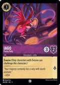 Iago - Pretty Polly 3 #40/204 (Near Mint Common) Disney Lorcana: Into the Inklands