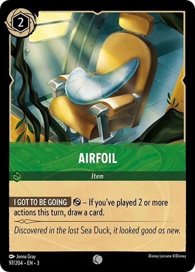 Airfoil 3 #97/204 (Near Mint Common) Disney Lorcana: Into the Inklands
