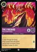 The Firebird - Force of Destruction 3 #56/204 (Near Mint Common) Disney Lorcana: Into the Inklands