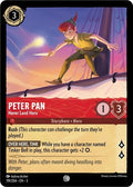 Peter Pan - Never Land Hero 3 #119/204 (Near Mint Common) Disney Lorcana: Into the Inklands