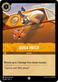 Quick Patch 3 #27/204 (Near Mint Common) Disney Lorcana: Into the Inklands
