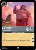 Chief Tui - Proud of Motunui 3 #171/204 (Near Mint Common) Disney Lorcana: Into the Inklands