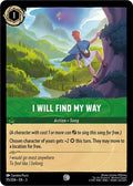 I Will Find My Way 3 #95/204 (Near Mint Common) Disney Lorcana: Into the Inklands