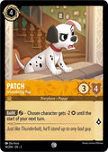 Patch - Intimidating Pup 3 #14/204 (Near Mint Common) Disney Lorcana: Into the Inklands