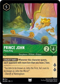 Prince John - Phony King 3 #83/204 (Near Mint Uncommon) Disney Lorcana: Into the Inklands