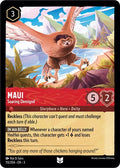 Maui - Soaring Demigod 3 #113/204 (Near Mint Uncommon) Disney Lorcana: Into the Inklands