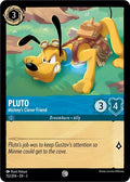 Pluto - Mickey's Clever Friend 3 #152/204 (Near Mint Common) Disney Lorcana: Into the Inklands