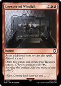 Unexpected Windfall PIP #193 (Near Mint Common) Magic: The Gathering: Universes Beyond: Fallout