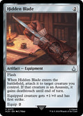 Hidden Blade ACR #73 (Near Mint Uncommon) Magic: The Gathering: Universes Beyond: Assassin's Creed