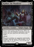 Kamber the Plunderer OTC #137 (Near Mint Rare) Magic: The Gathering: Commander: Outlaws of Thunder Junction