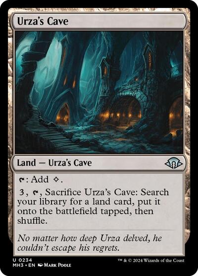 Urzas Cave MH3 #234 (Near Mint Uncommon) Magic: The Gathering: Modern Horizons 3
