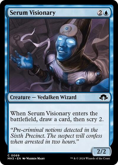 Serum Visionary MH3 #69 (Near Mint Common) Magic: The Gathering: Modern Horizons 3