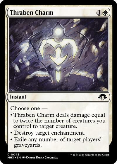 Thraben Charm MH3 #45 (Near Mint Common) Magic: The Gathering: Modern Horizons 3