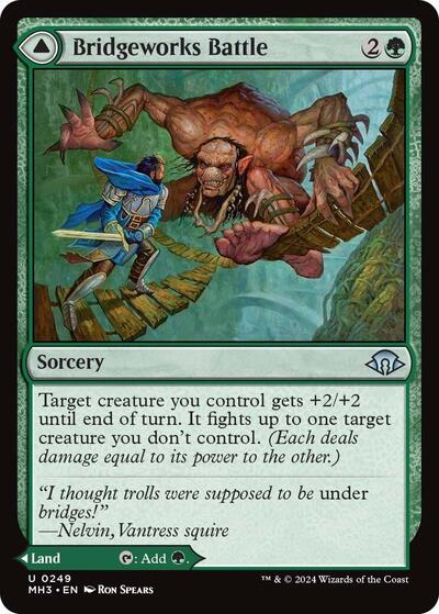 Bridgeworks Battle MH3 #249 (Near Mint Uncommon) Magic: The Gathering: Modern Horizons 3