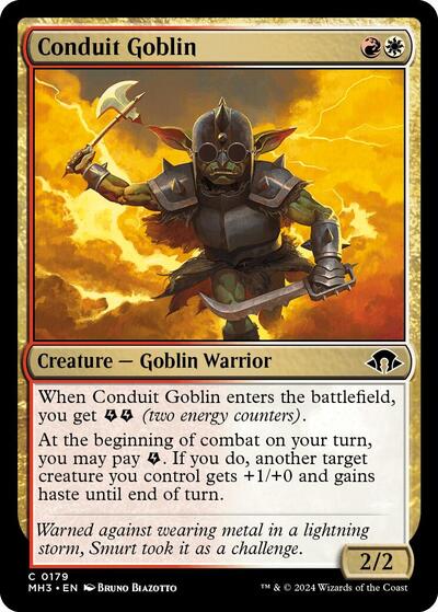 Conduit Goblin MH3 #179 (Near Mint Common) Magic: The Gathering: Modern Horizons 3