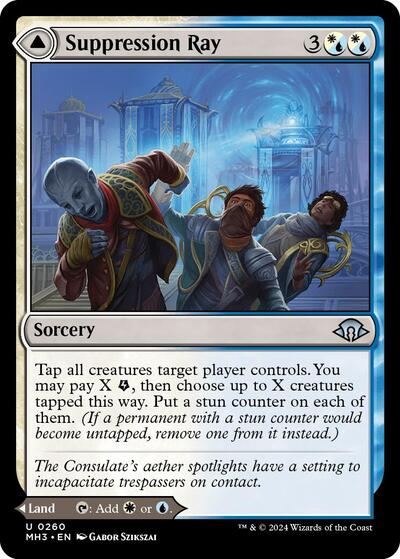 Suppression Ray MH3 #260 (Near Mint Uncommon) Magic: The Gathering: Modern Horizons 3