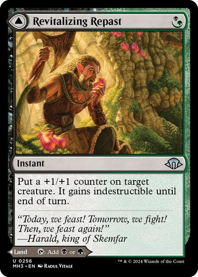 Revitalizing Repast MH3 #256 (Near Mint Uncommon) Magic: The Gathering: Modern Horizons 3