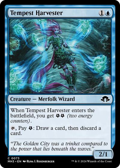 Tempest Harvester MH3 #73 (Near Mint Common) Magic: The Gathering: Modern Horizons 3