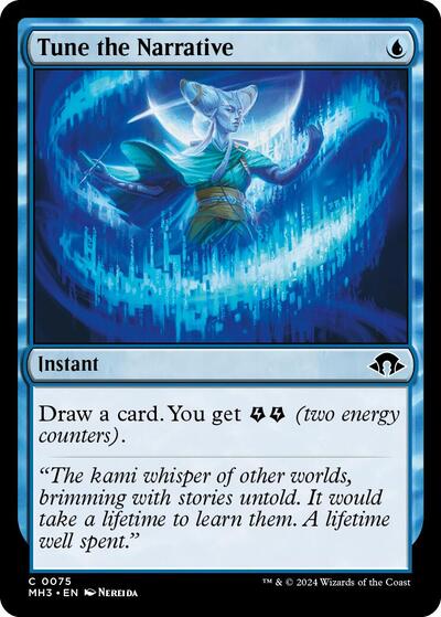 Tune the Narrative MH3 #75 (Near Mint Common) Magic: The Gathering: Modern Horizons 3