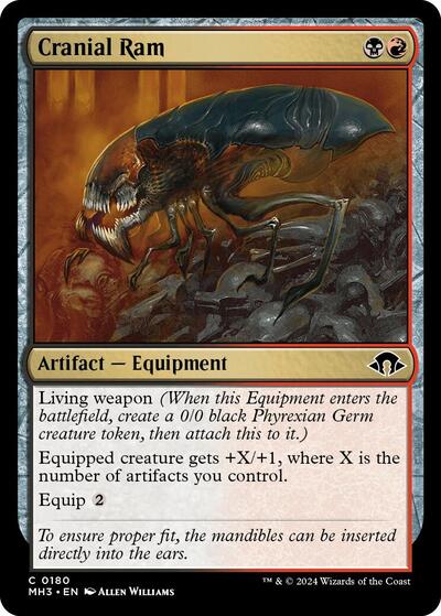 Cranial Ram Modern Horizons 3 MH3 #180 (Common) Magic: The Gathering: