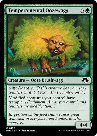 Temperamental Oozewagg MH3 #172 (Near Mint Common) Magic: The Gathering: Modern Horizons 3