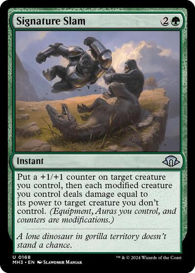 Signature Slam MH3 #168 (Near Mint Uncommon) Magic: The Gathering: Modern Horizons 3