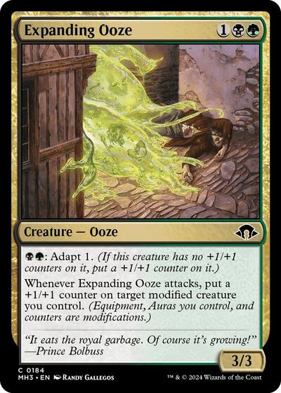 Expanding Ooze MH3 #184 (Near Mint Common) Magic: The Gathering: Modern Horizons 3