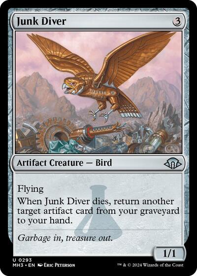 Junk Diver MH3 #293 (Near Mint Uncommon) Magic: The Gathering: Modern Horizons 3