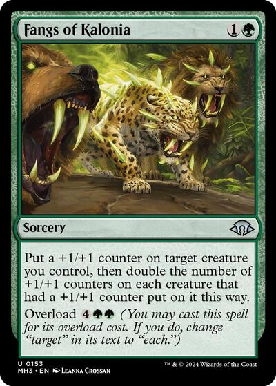 Fangs of Kalonia MH3 #153 (Near Mint Uncommon) Magic: The Gathering: Modern Horizons 3
