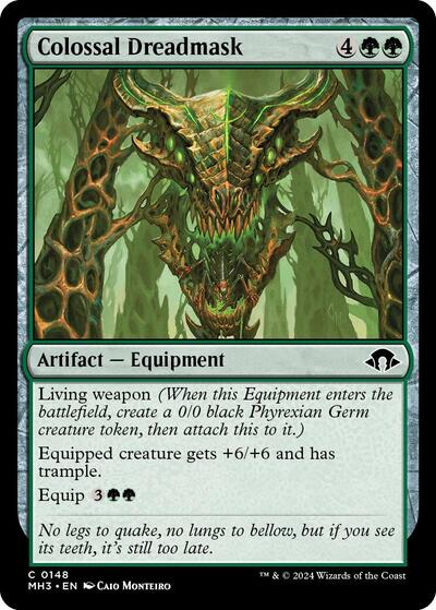 Colossal Dreadmask Modern Horizons 3 MH3 #148 (Common) Magic: The Gathering: