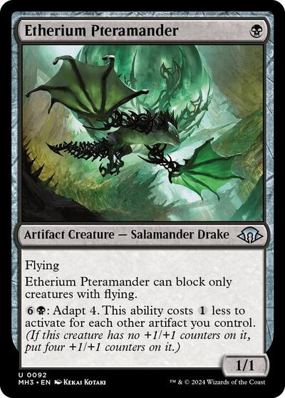 Etherium Pteramander Modern Horizons 3 MH3 #92 (Uncommon) Magic: The Gathering: