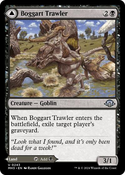 Boggart Trawler MH3 #243 (Near Mint Uncommon) Magic: The Gathering: Modern Horizons 3