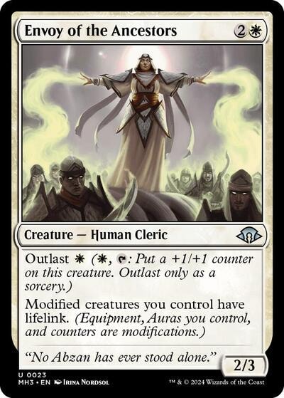 Envoy of the Ancestors Modern Horizons 3 MH3 #23 (Uncommon) Magic: The Gathering: