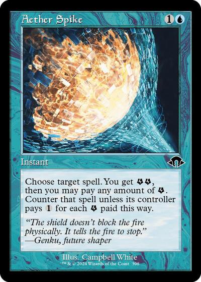 Aether Spike Retro Frame Foil MH3 #398 (Near Mint Common) Magic: The Gathering: Modern Horizons 3