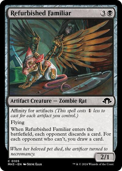 Refurbished Familiar MH3 #105 (Near Mint Common) Magic: The Gathering: Modern Horizons 3