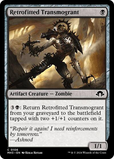 Retrofitted Transmogrant MH3 #106 (Near Mint Common) Magic: The Gathering: Modern Horizons 3